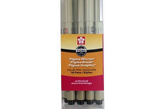 Sakura #50077 16 Piece Pigma Micron Pen Collection | Image