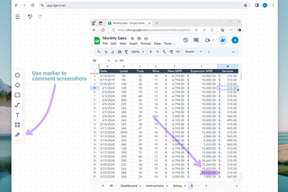 Highlighter for screenshots in DGRM.net