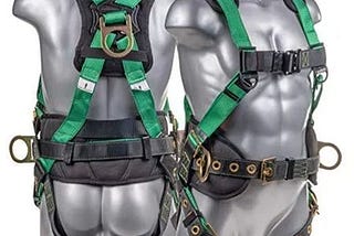 palmer-safety-fall-protection-full-body-5-point-harness-padded-back-support-quick-connect-buckle-gro-1