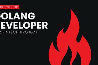 🔥 Golang middle / senior developer в финтех проект