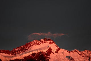 The Mountains are Red!