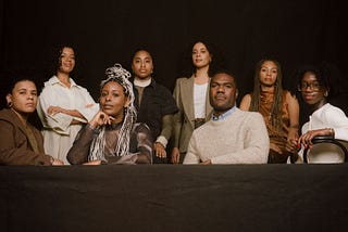 A photo of the Studio Museum in Harlem’s cohort of Arts Leaders, including our Programs Manager, Tsige Tafesse.