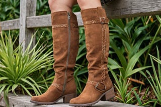 Brown-Suede-Knee-High-Boots-1