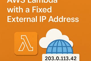 Configuring AWS Lambda with a Static IP Address