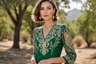 Green-Dress-Womens-1