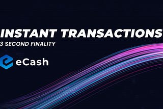 eCash’s unique Avalanche protocol