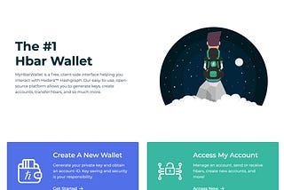 MyHbarWallet launches the first browser-based, open source wallet for hbars