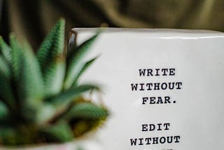 Encouraging Writing Advice You Didn’t Ask For