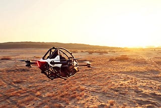 This Bonkers Single-Seat Drone Lets You Hit the Skies Like the Jetsons