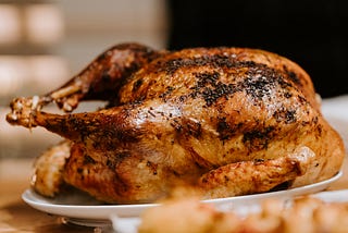 Quick Dinner: Easy Roasted Chicken Thighs, Mashed Potatoes & Salad