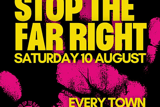 UK Democracy Network Far-Right Response, 8th August 2024