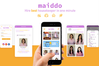 Maiddo: Aplikasi untuk pekerjakan pekerja rumah tangga