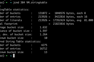 Funcionamento e Tuning do String Pool em Java: tamanho, densidade e impactos no heap