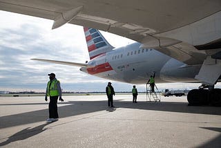 American Airlines stock spikes as social media users pile in.