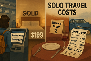 What No One Tells You About Solo Travel in America (Until You See the Bill)