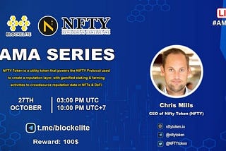 $NFTY Token Team Explains it All at BlockElite AMA