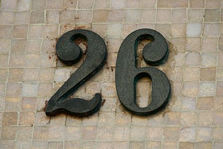 Hey, I just made it to twenty-six!