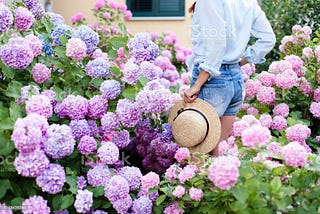 Maggie and her Garden