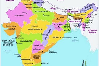 भारत का भूगोल सामान्य परिचय (Geography of India General Introduction)-