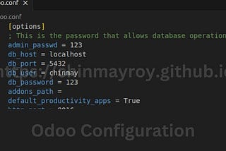 A Comprehensive Guide to Odoo.conf