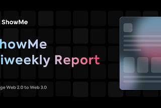 ShowMe Bi-Weekly Report: April 1 — April 10