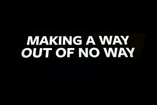There Must Be a Better Way