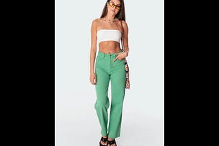edikted-willa-high-waist-wide-leg-jeans-in-green-1
