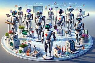 A platter serving: biographer bot, health-bot, research-bot, education-bot, personal-assistant-bot, resume-bot, philanthropy-bot, art-bot and more!