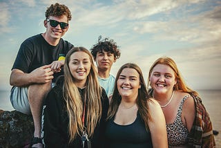 A group of friends