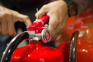 What Is The Pressure Indicator Gauge Used In A Fire Extinguisher?