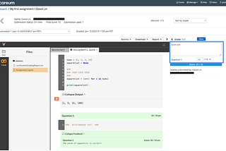 Autograded Assignments using Vocareum + Colab