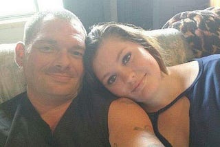 A picture of Samantha and Travis