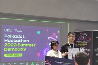 Hamster supported AI Project AIShow wins prize in Polkadot Hackathon 2023
