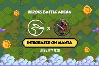Heroes Battle Arena live on Manta!