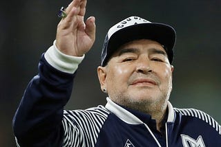 Football magician Diego Maradona has died