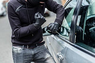 Carjacking according to Wikipedia, is a robbery in which the item taken over is a motor vehicle.