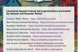 Resources for Hurricane Ida Relief