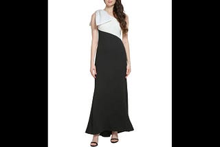 eliza-j-colorblock-one-shoulder-gown-in-black-white-at-nordstrom-size-5