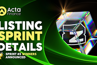 Acta Finance’s Listing Sprint on Zealy.