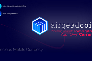 Airgead Coin AirDrop is LIVE!
