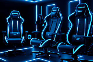 Blue Gaming Chairs-1