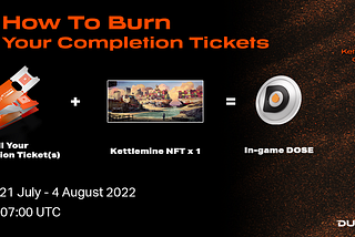 Burn Completion Tickets: A step-by-step guide