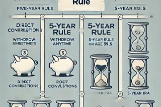 The Five-Year Rules for Roth IRA and Roth 401k Withdrawals