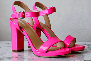Hot-Pink-Chunky-Heels-1