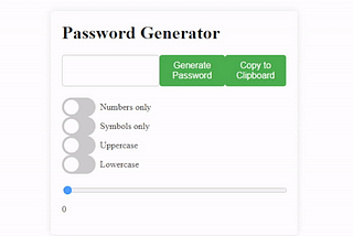 How to create an advanced password generator web app with HTML, CSS & JAVASCRIPT