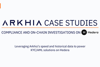 Compliance and On-Chain Investigations on Hedera