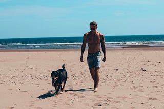 The Day I Let Go (and the Universe Sent Me a Topless Philosopher with a Dog)