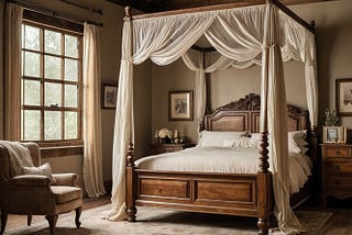 Wood-Canopy-Bed-1
