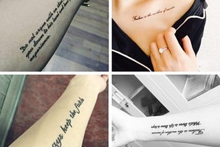 5 Cute Temporary Tattoos That Look Realistic