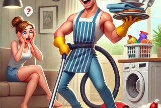 𖨆♡𖨆 I Declare Today as the International Day When Husbands Do Not “Forget” Household Chores